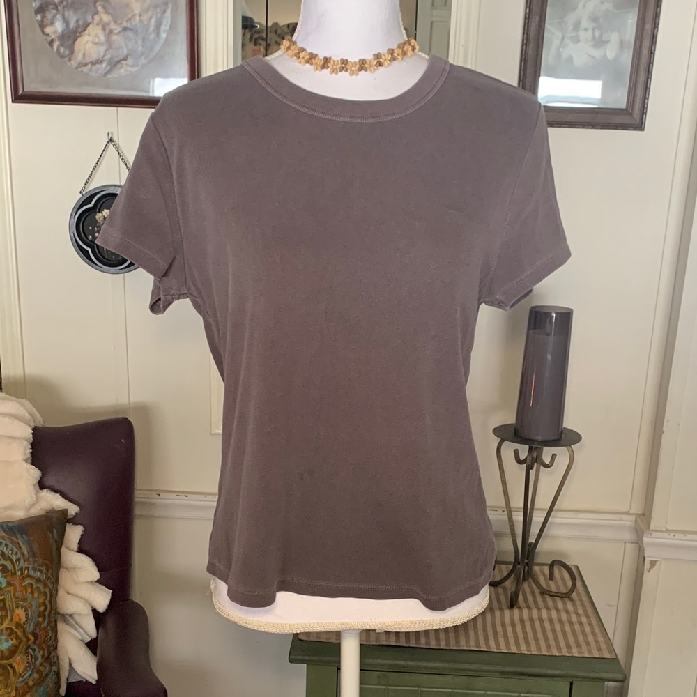 Old Navy Charcoal Short Sleeve Tee